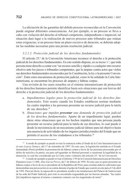 Anuario de Derecho Constitucional Latinoamericano 2007