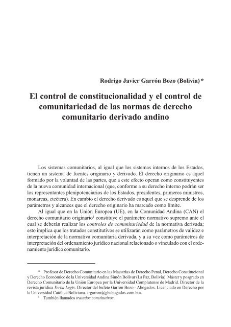 Anuario de Derecho Constitucional Latinoamericano 2007