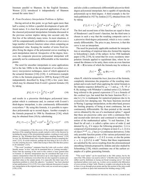 from ancient astronomy to modern signal and image processing