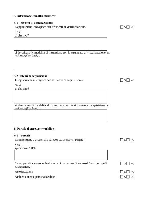 Rilevamento delle Applicazioni delle nuove comunità di utenti - Scope