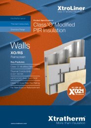 XtroLiner XO/RS Brochure Download PDF - Xtratherm