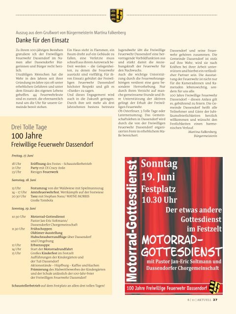 Juni 2011 - Geesthachter Anzeiger