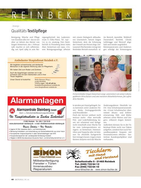 Juni 2011 - Geesthachter Anzeiger