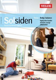 Solsiden Bolig i balance Tema: - Velux