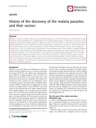History of the discovery of the malaria parasites and ... - Phenix-Vet