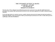 Upward Bound - University of West Alabama