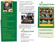 International Baccalaureate Brochure - Retsd.mb.ca