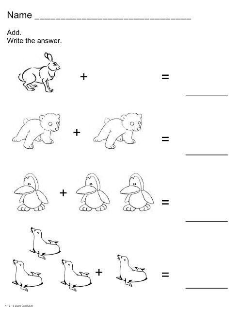 Arctic Animals Puppets - 1 - 2 - 3 Learn Curriculum