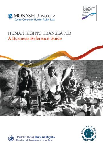 HUMAN RIGHTS TRANSLATED A Business Reference Guide