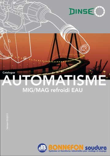 Catalogue DINSE pour automatisme - Bonnefon Soudure