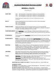 ABSL Miniball Rules.pdf - Auckland Basketball