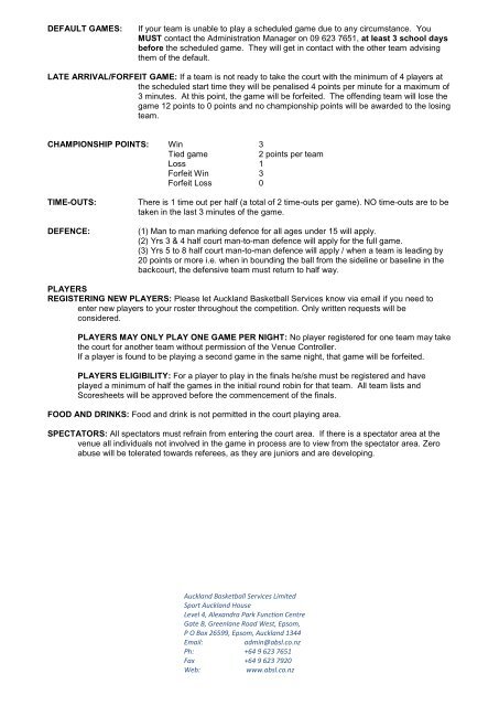 ABSL Miniball Rules.pdf - Auckland Basketball