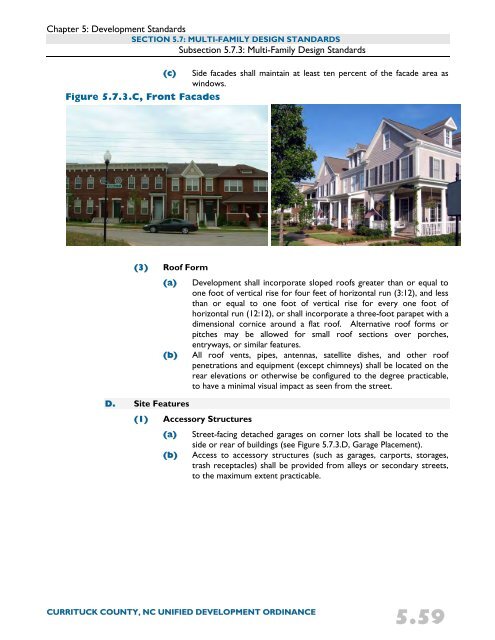 Unified Development Ordinance - Currituck County Government