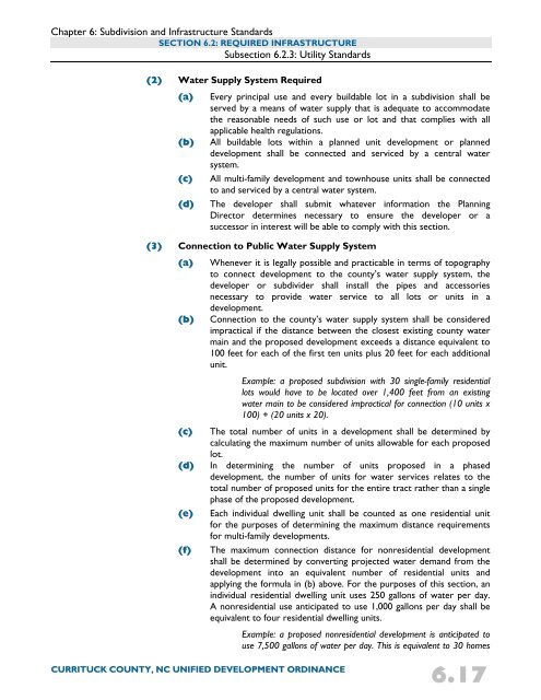 Unified Development Ordinance - Currituck County Government