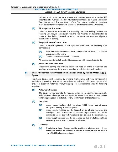 Unified Development Ordinance - Currituck County Government