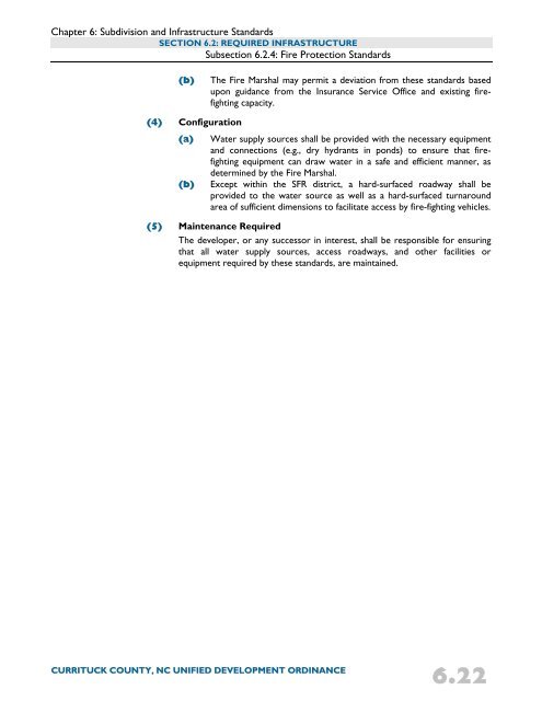 Unified Development Ordinance - Currituck County Government