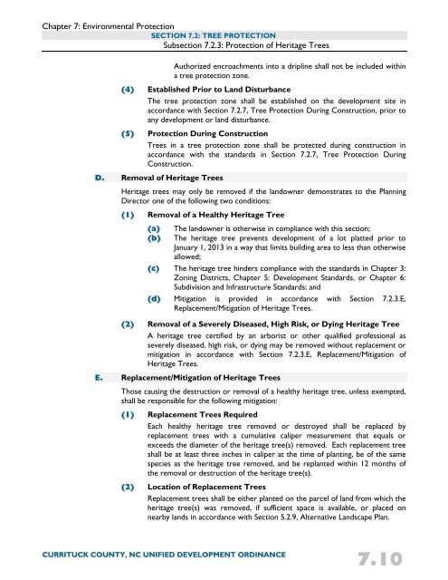 Unified Development Ordinance - Currituck County Government