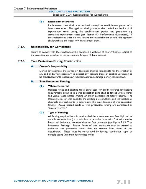 Unified Development Ordinance - Currituck County Government