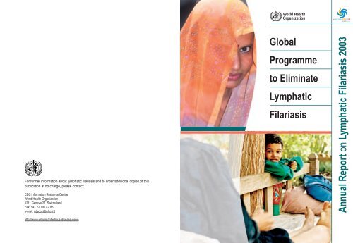 Global Programme to Eliminate Lymphatic Filariasis ... - libdoc.who.int