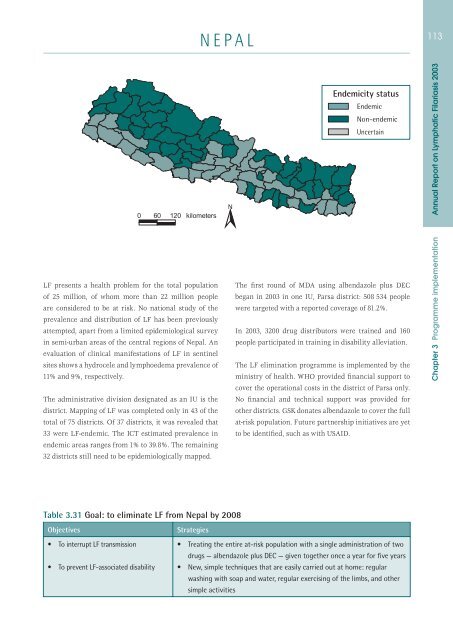 Global Programme to Eliminate Lymphatic Filariasis ... - libdoc.who.int