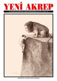 CARTOON BY: ROLAND TOPOR [FRANCE] - Yeni Akrep