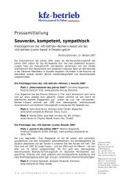 Pressemitteilung Souverän, kompetent, sympathisch - Porsche