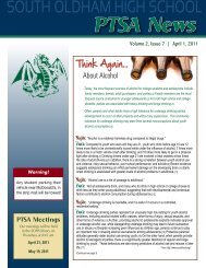 PTSA News - Oldham County Schools