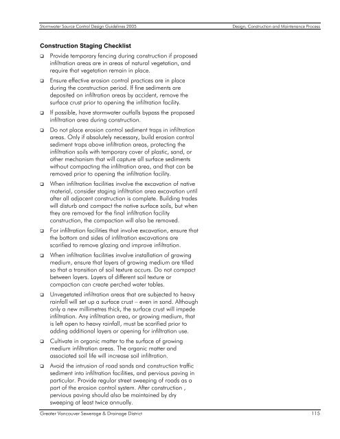 Stormwater Source Control Design Guidelines 2005 - Waterbucket