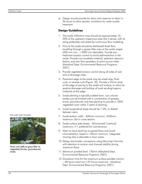 Stormwater Source Control Design Guidelines 2005 - Waterbucket