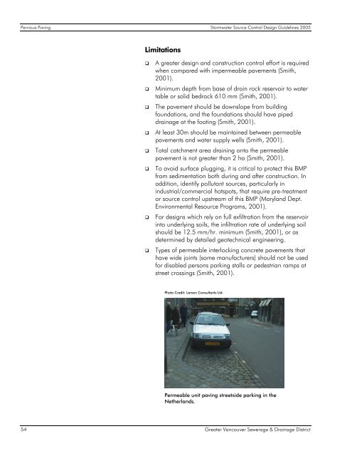 Stormwater Source Control Design Guidelines 2005 - Waterbucket