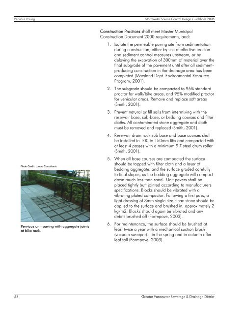 Stormwater Source Control Design Guidelines 2005 - Waterbucket