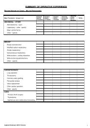 BST Log Book Summary (2013 Version)