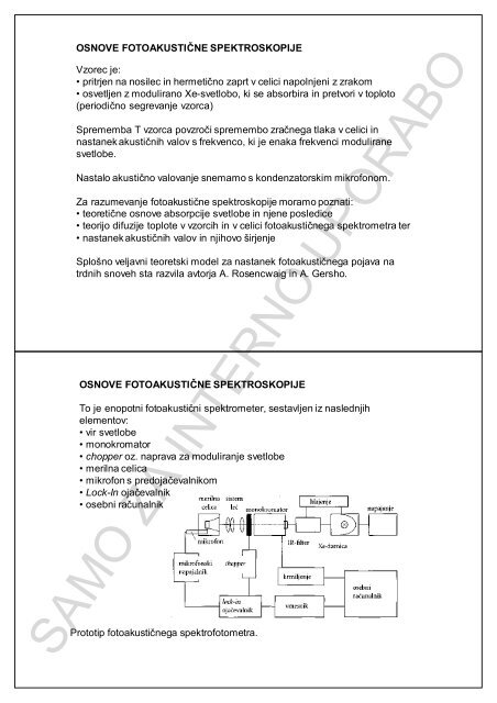 5 FotoakustiÄna spektroskopija IMT07