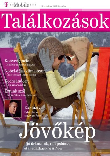 TalÃ¡lkozÃ¡sok magazin 2007. december - T-Mobile