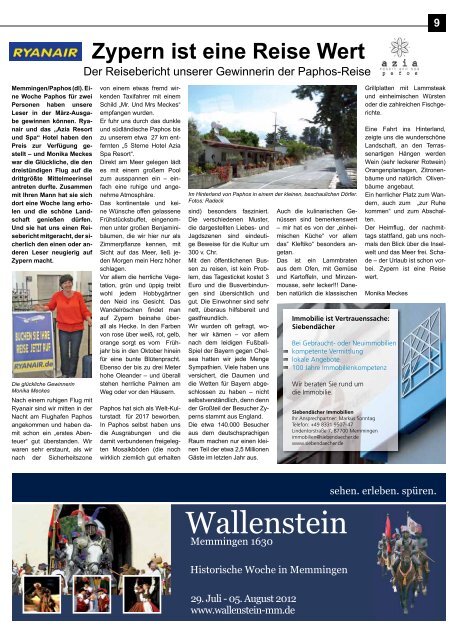 Download Ausgabe Juni 2012 - Lokale Zeitung Memmingen