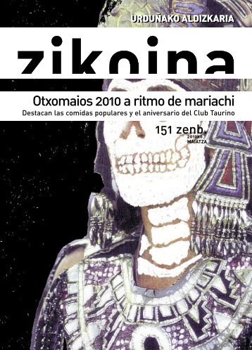 Zikoina 151. Mayo 2010 - UrduÃ±ako Udala