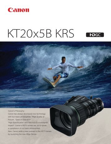 KT20x5B KRS - Canon