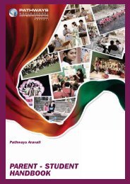 Parent student Handbook - Pathways World School