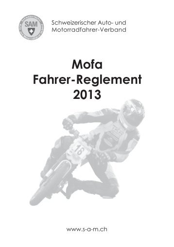 SAM Mofacup-Reglement 2013 (PDF, 1019kB)