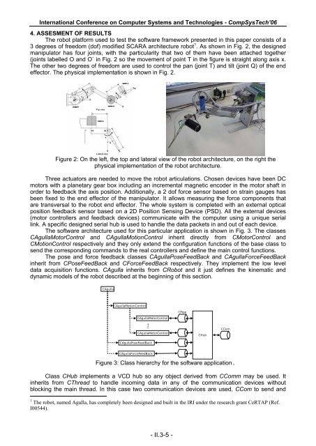 Generic modular framework for robotic arm applications - Ecet