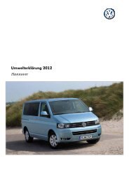 UmwelterklÃ¤rung 2012 (PDF; 3,6MB) - Volkswagen AG