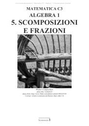 5. SCOMPOSIZIONI E FRAZIONI - Liceo Statale Ischia