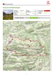 Mountainbike Rund um die Winterstaude