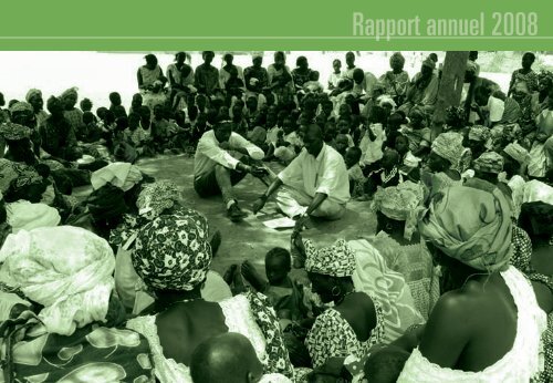 Rapport Annuel 2008 - IED afrique