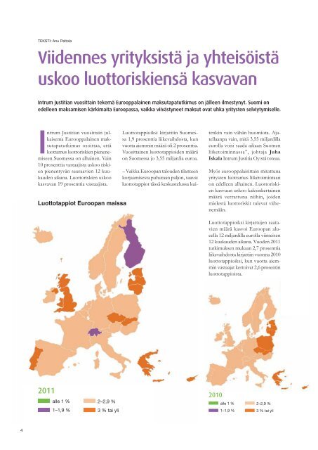 Tampereen - Intrum Justitia