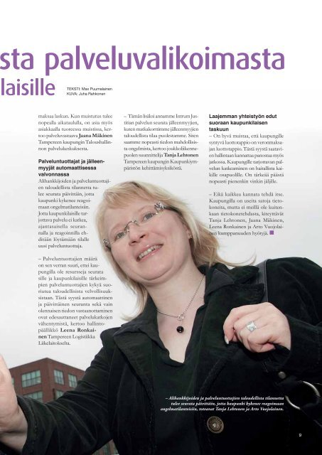 Tampereen - Intrum Justitia