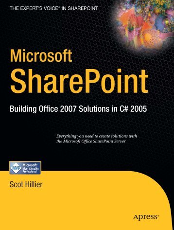 Microsoft-sharepoint-building-office-2007-solutions-in-c - A2Z Dotnet