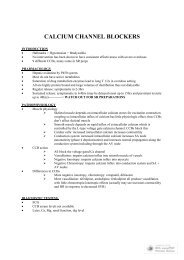 CALCIUM CHANNEL BLOCKERS - rEMERGs