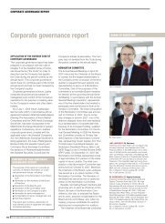 Corporate governance report - Intrum Justitia