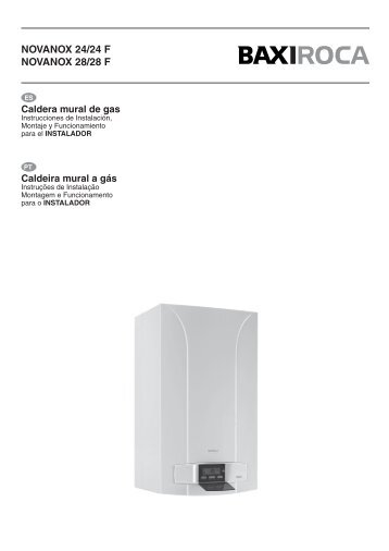 novanox 24/24 f novanox 28/28 f - Baxi